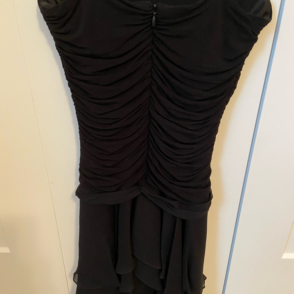 BCBG black formal dress. Flirty and fun!! Like new Size XS - Picture 2 of 4